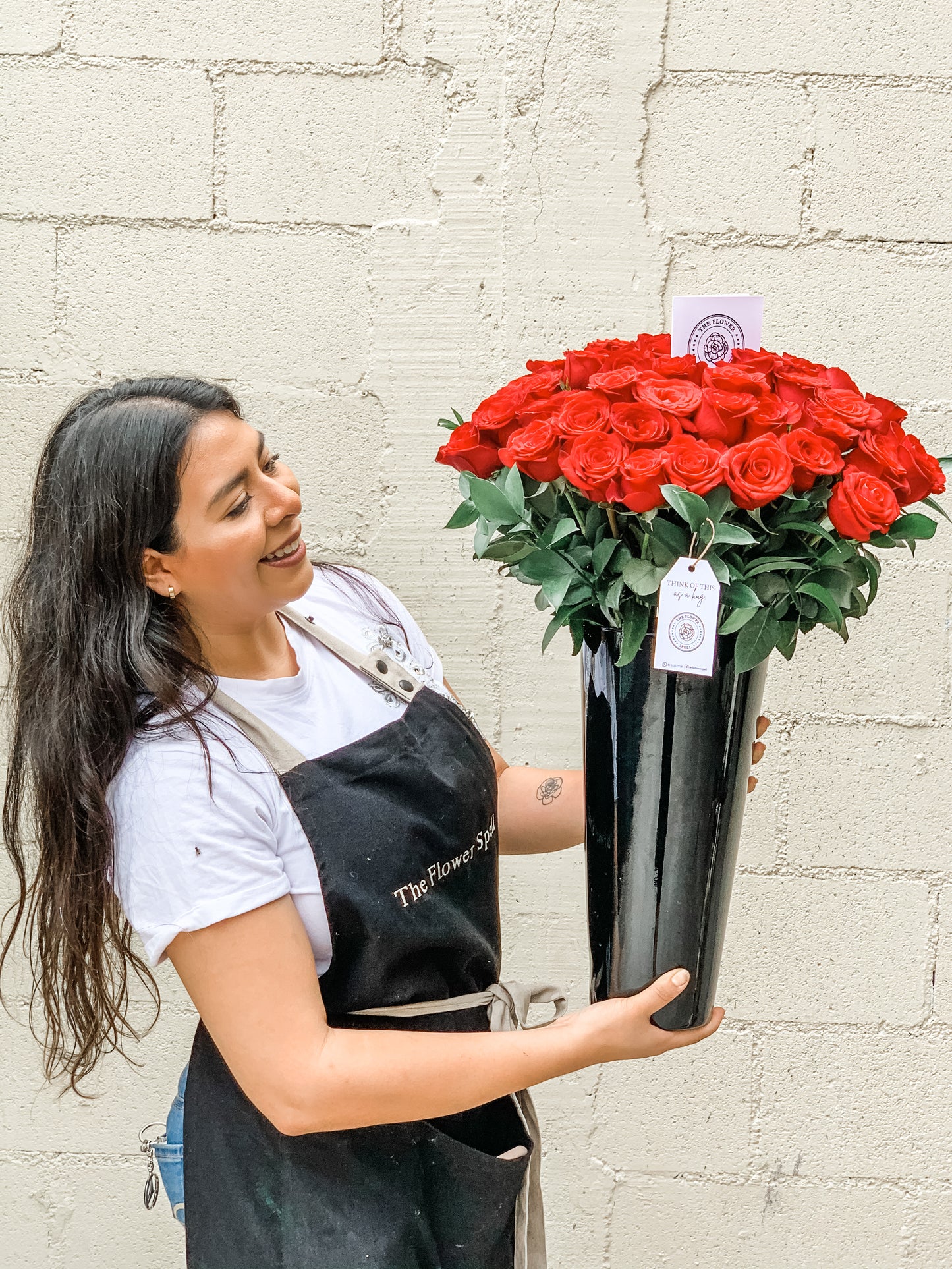 72 Rosas en jarron