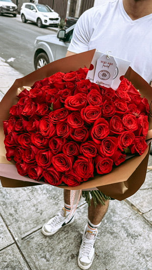 Bouquet 100 Rosas